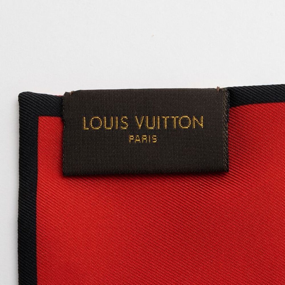 Louis Vuitton Silk Trunks Bandeau Scarf - Picture 4 of 5